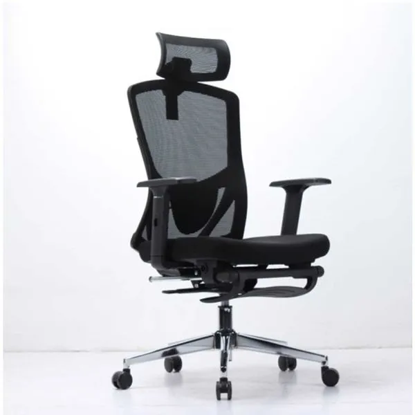 Cadeira Giratória Office com Apoio para Pés OC-A259S Cinza - Fantech