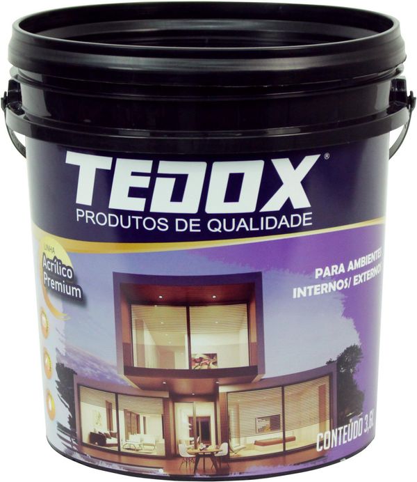 Tinta Para Telha Tedox Cinza Prata 3,6L