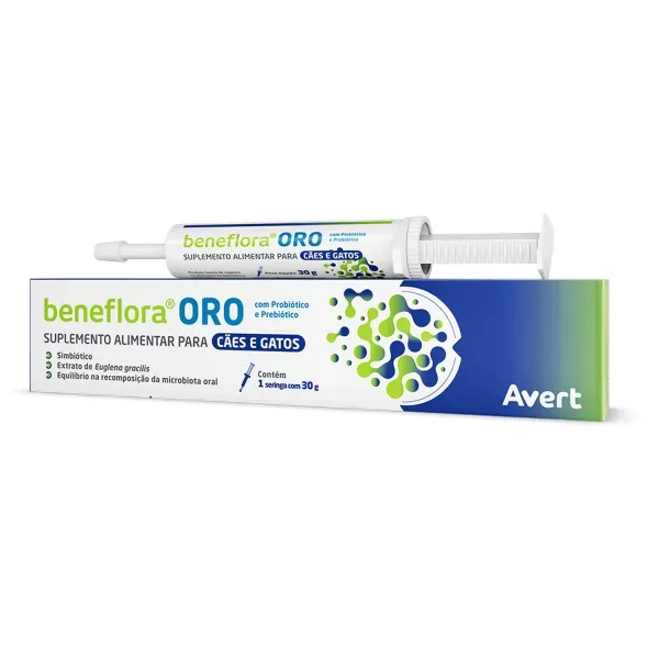 Suplemento Pasta Beneflora Oro Avert 30 g