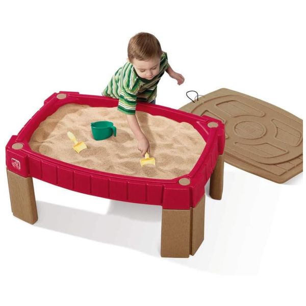 Mesa de Areia Naturally Playful: Uma Mesa Sensorial Interativa Que Transforma as Brincadeiras ao Ar Livre em Momentos Educativos e Divertidos, Step2