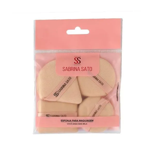 Kit Esponja Para Maquiagem Sabrina Satto Ss1884