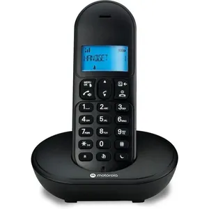 Telefone sem Fio Motorola MT150 com Identificador de Chamadas e Viva Voz Preto