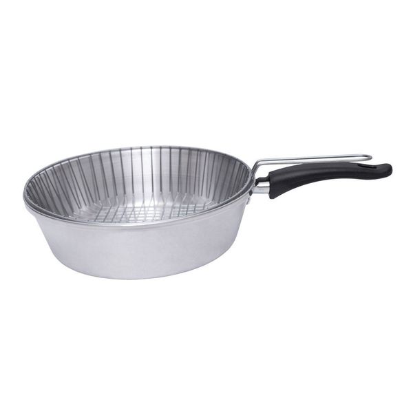 Frigideira Fritadeira De Aluminío Grosso Com Cesto N24 Docesar