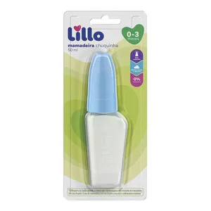 Mamadeira Lillo Miniform Azul 50ml