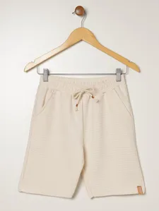 Bermuda Malha Juvenil Para Menino - OFF WHITE 12
