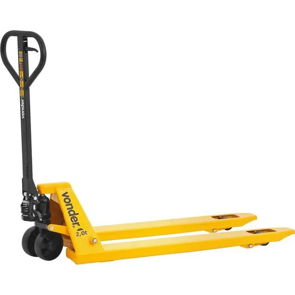 Paleteira hidráulica 2,0 tf 1.150 mm x 550 mm roda simples PSN 205 VONDER