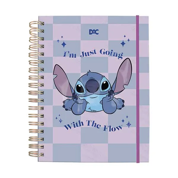 Caderno Mini Smart Stitch 80 Folhas CADERNO MINI SMART STITCH 80FL