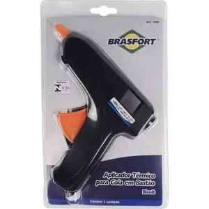 Pistola de Cola Quente Bivolt 24w 7408 - Brasfort
