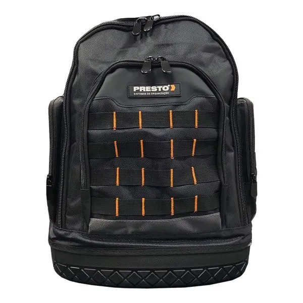 Mochila Para Ferramentas E Computador 25 Bolsos Presto