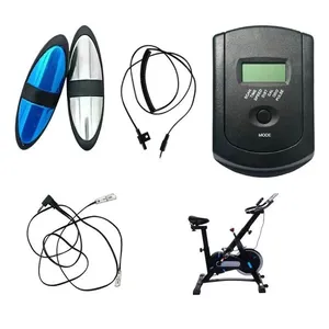 Painel Visor LCD com Sensor Cardíaco para Bicicleta Spinning Modo Scan Preto Leva Pra Malhar Painel Visor LCD Sensor Cardíaco Bicicleta Spinning Preto Leva Pra Malhar