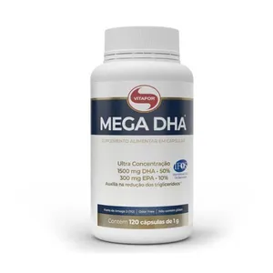 Mega DHA Vitafor 120 Cápsulas