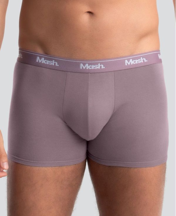 Cueca Boxer Cotton Rosa Queimado P