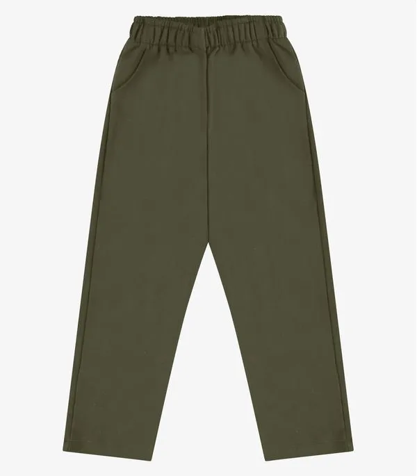 Calça Moletom Menino Rovi Kids Verde 1