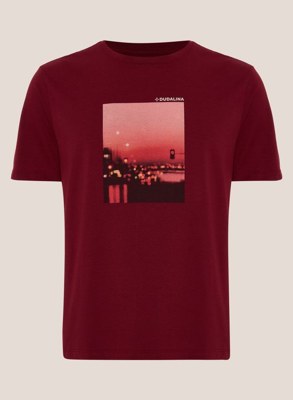 Camiseta Sunset Lights Dudalina Masculina GG