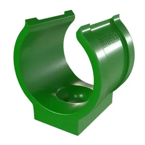 Abraçadeira para Tubo 1-2 2036 em Polipropileno de Impacto Verde Estrela Abraçadeira para Tubo 1-2 2036 em Polipropileno Verde Estrela