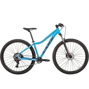 Bicicleta Float 5.0 Essa Mountain Bike Aro 29 Quadro Alumínio 8 Marchas Oggi Bikes Azul Rosa Preto Bicicleta Float 5.0 Essa Mountain Bike Aro 29 Alumínio 8 Marchas Oggi Bikes Azul Rosa Preto