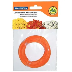 Fio de Nylon Tramontina para Roçadeiras RE1000 e RC26 Laranja