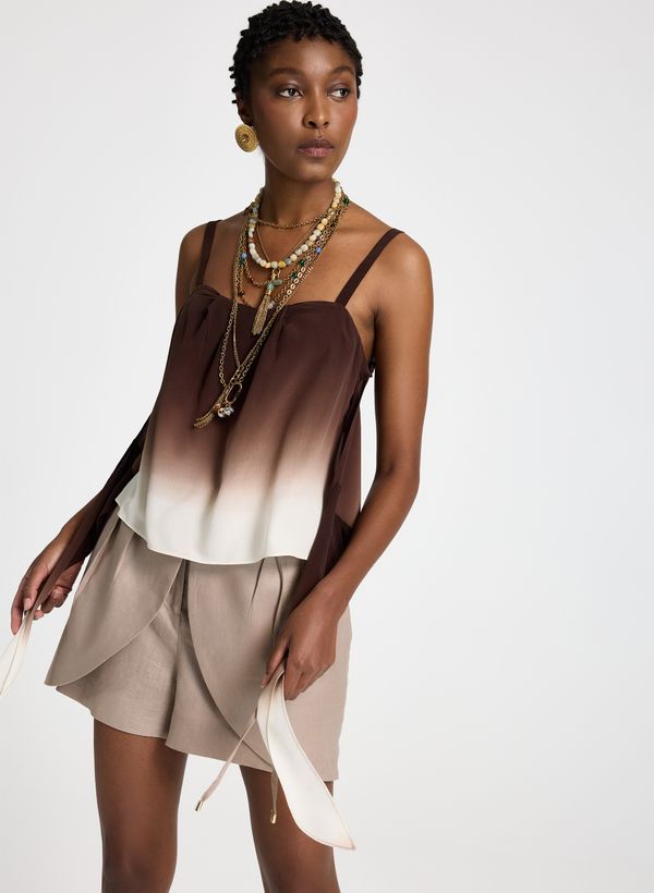 Blusa Le Lis Cecília Seda Feminina 38