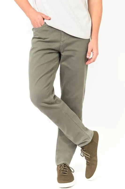 Calça Color 5 Pockets Verde VERDE/42