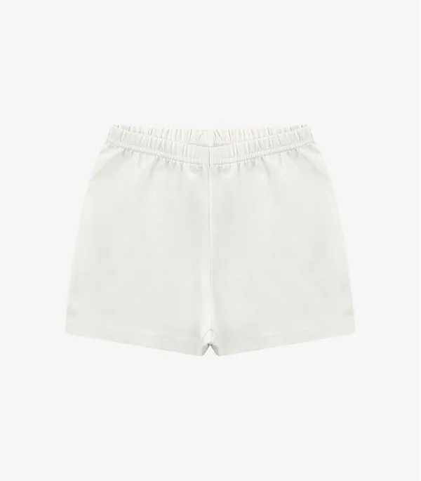 Shorts em Cotton Leve Rovi Kids Bege 8