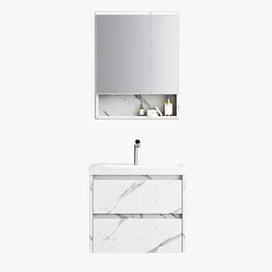 Kit Gabinete Completo Delicatto Para Banheiro WPC YS-909-60 (MP)