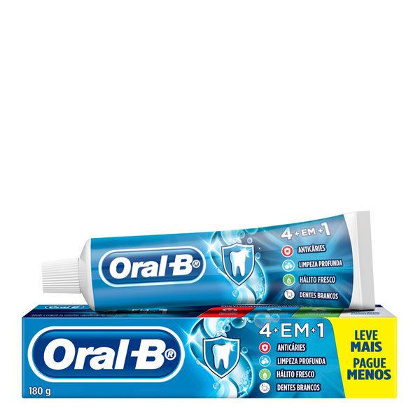 Pasta de Dente Oral-B 4 em 1 180g