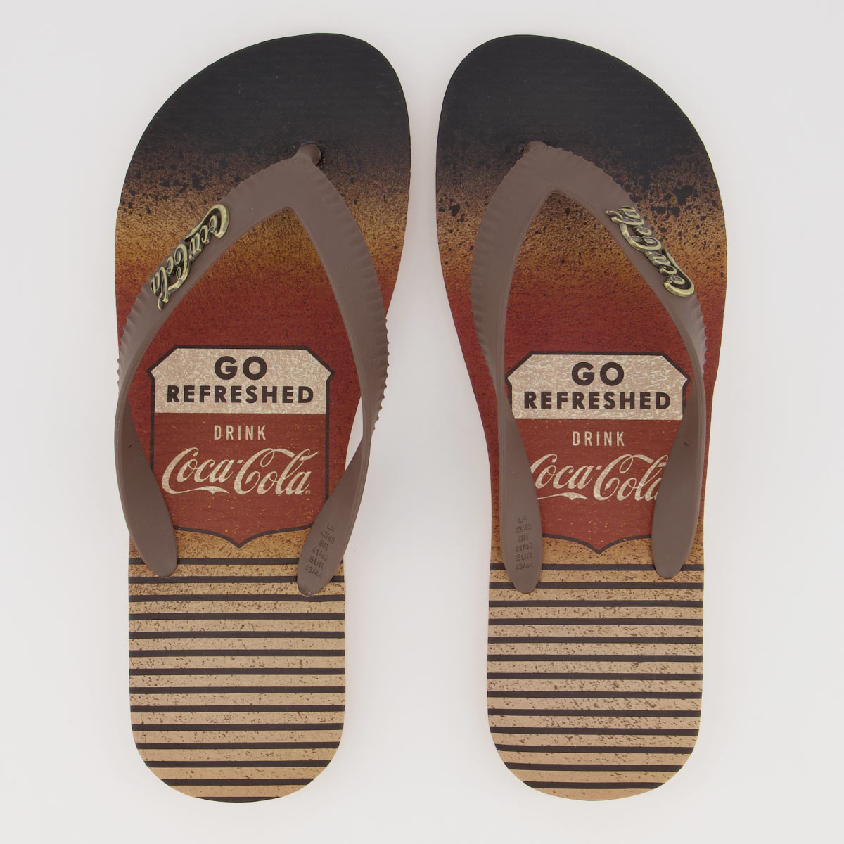 Chinelo Coca Cola Berlin Bege