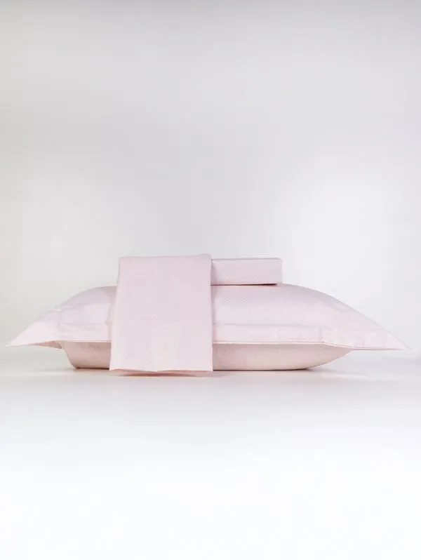 Jodo de Lençol Casal Simples 200 Fios Altenburg ROSA