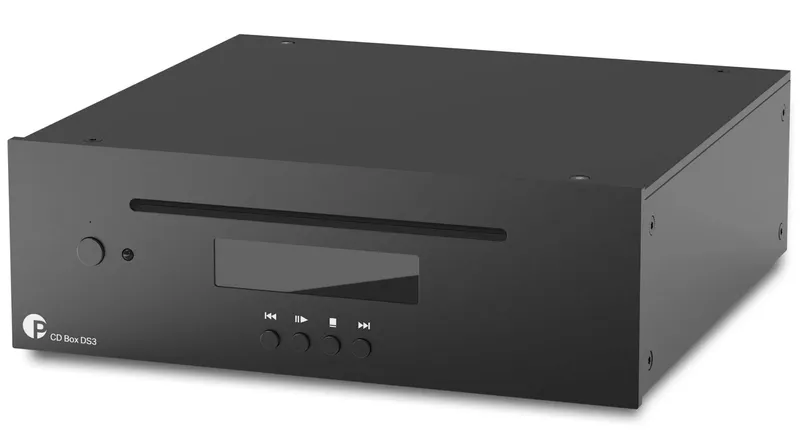 Pro-Ject CD Box DS3 - High-End Audio CD player DAC - Preto
