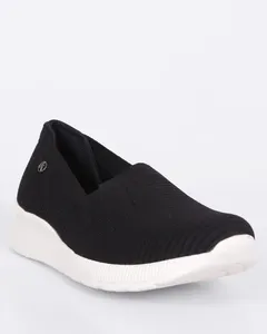 Tênis Feminino Casual Slip On Kolosh Texturizado Preto 38