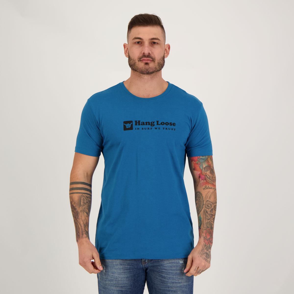 Camiseta Hang Loose Guide Azul