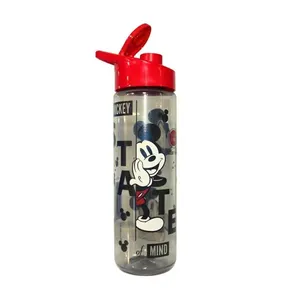 Squeeze Mickey Mouse 700ml Preto Plástico 470912 (MP)