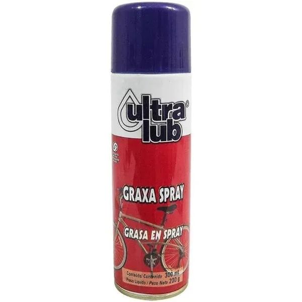Graxa em Spray de Lítio Ultralub 300ml Graxa em spray 300ml Ultralub