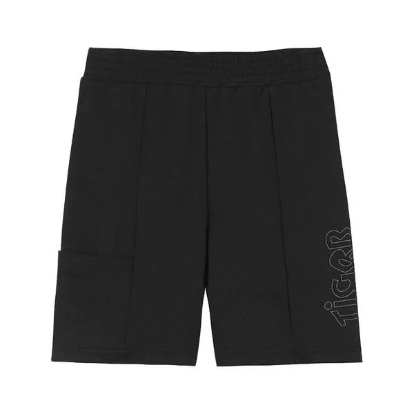 Bermuda Moletom Tigor T Tigre Marisol Com Estampa Preto 10