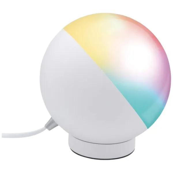 Lâmpada De Mesa Inteligente Geonav Wi-Fi RGB Branco
