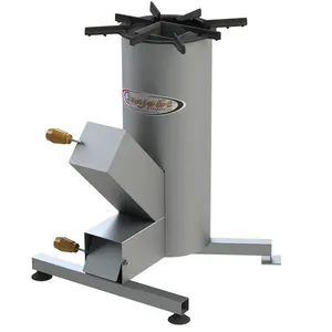 Fogão a Lenha Portátil 1 Boca Itajobi 32145 em Aço Carbono com Mesa em Aço Inox com Vidro Fogão a Lenha Portátil 1 Boca Itajobi 32145 com Mesa em Aço Inox com Vidro
