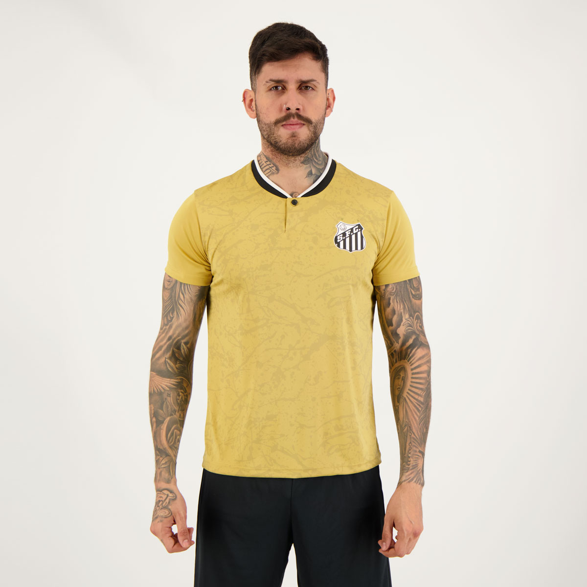 Camisa Santos Breaks Dourada