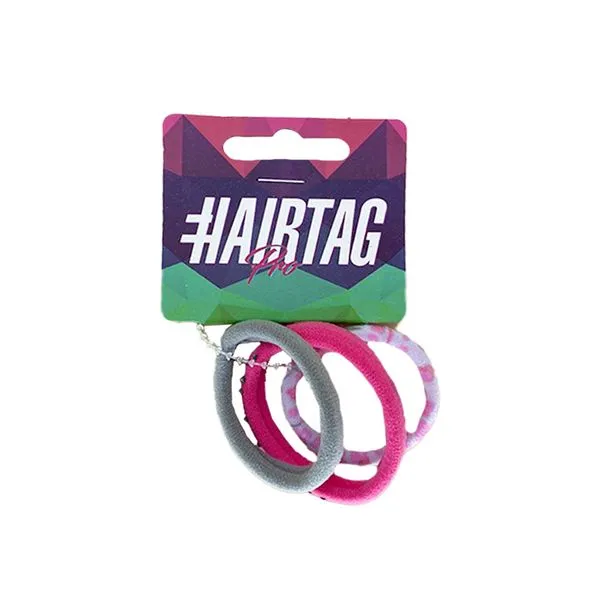Elásticos Cabelo Hair Tag Sem Emenda Shinning