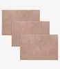 Kit 3 Tapetes Pipoca Bolinha Toque Macio Rovitex Home Rosa UN / Rosa
