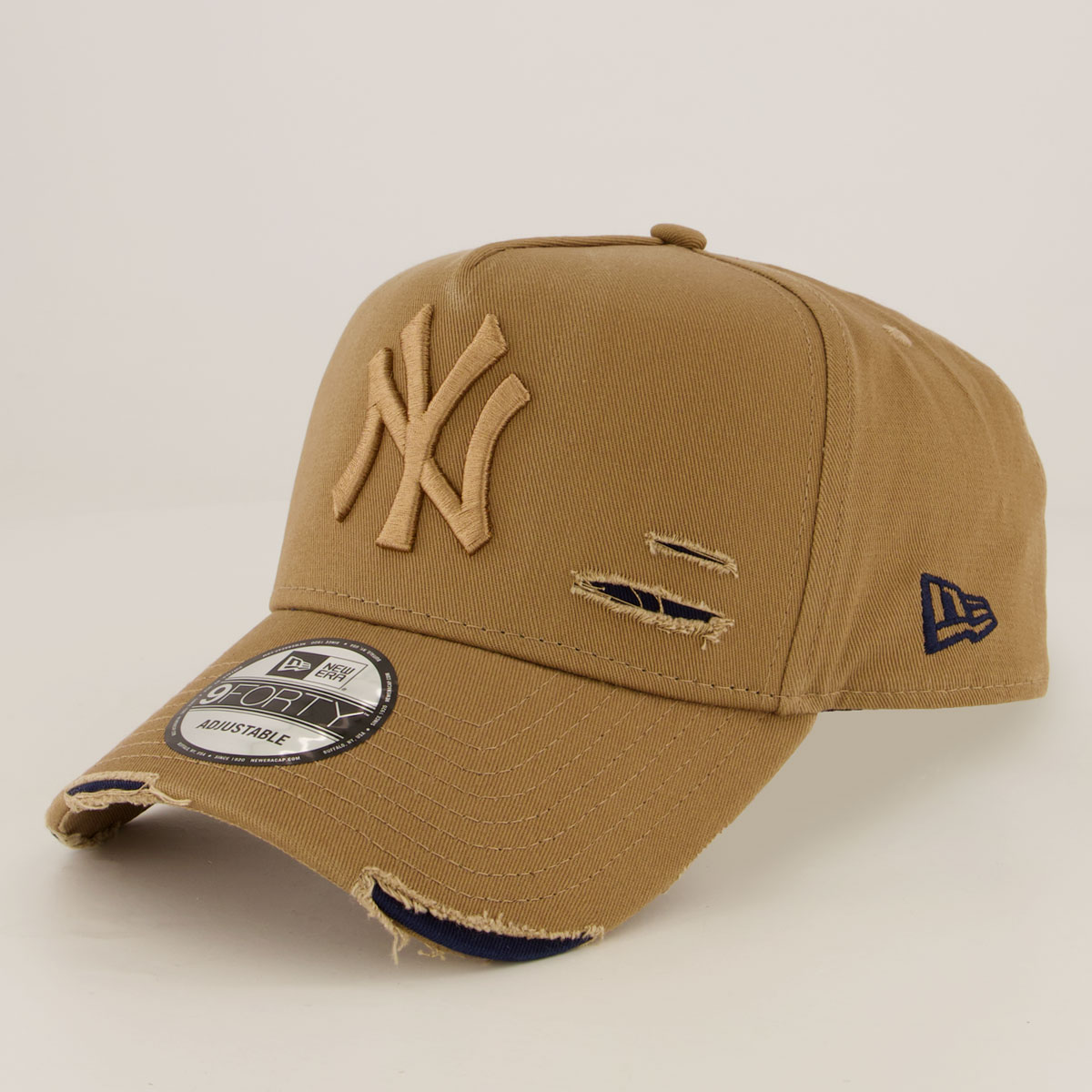 Boné New Era MLB New York Yankees 940 Destroyed Marrom