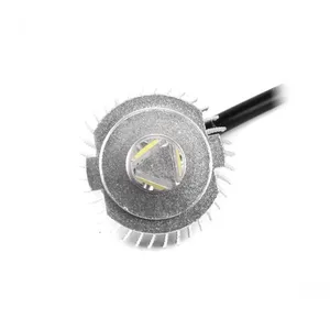 Lâmpada Automotiva LED para Farol POWERLED 3D H7 6000K 50W 4500LM Branco Compatível com Carros e Caminhões em Alumínio Lâmpada Automotiva LED para Farol POWERLED 3D H7 6000K 50W Branco Compatível com Carros e Caminhões