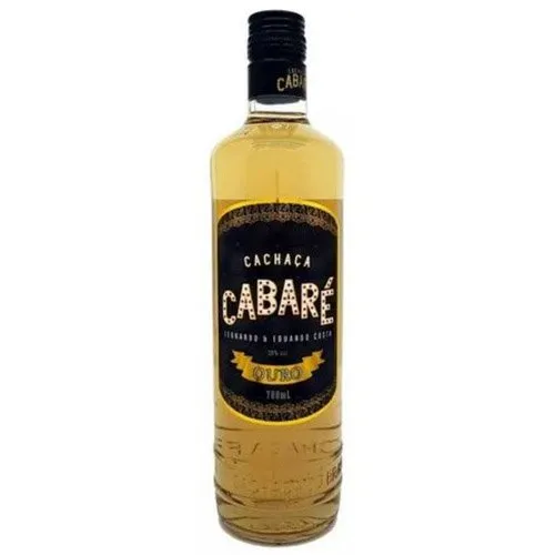 Cachaça Cabaré Ouro 700ml