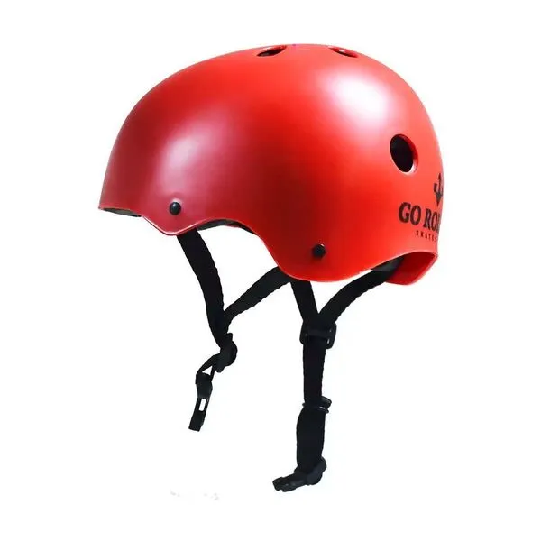 Capacete Jumpings Go Roller para Patins Bike Patinete Skate com Ventilação e Absorção de Impacto Vermelho Capacete Jumpings Go Roller para Patins Skate Bike com Ventilação Vermelho