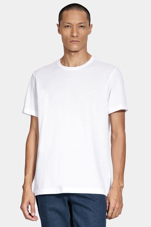 Camiseta Manga Curta Piquet Peruano Branco - XGG