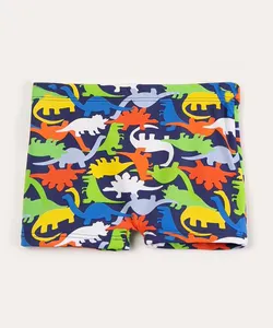 sunga infantil boxer dinossauros proteção uv50+ multicor 5