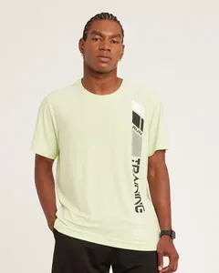 Camiseta Esportiva Masculina Dry Fit Training Neon Verde P