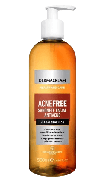 Sabonete Facial Acne Free - 500ml