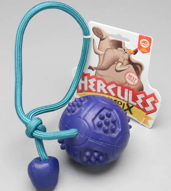 Bola Petisco com Corda OlimpiX Hércules Azul Azul