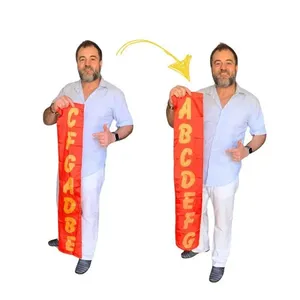 Acessório de Mágica Streamer Letras ABCDEFG 1 Lenço Vermelho Magica Mais Acessório de Mágica Streamer Letras ABCDEFG Lenço Vermelho Magica Mais