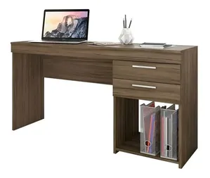 Mesa para Escritório Office 2 Gavetas Freijó Trend - Notável